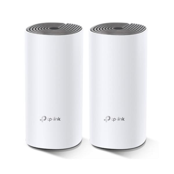 TP-Link Deco E4(2-pack) AC1200 Whole Home Mesh WiFi System~ 260sqm. Over 100 Devices Parental Controls